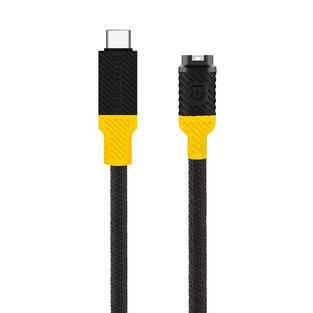 Tactical Recce 3:20 kabel Garmin USB-C Black/Yello