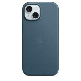 iPhone 15 FineWoven Case MagSafe Pacific Blue