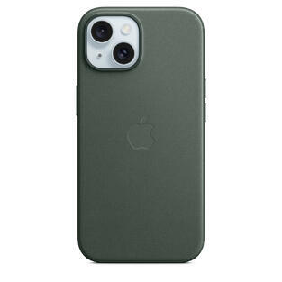 iPhone 15 FineWoven Case MagSafe Evergreen