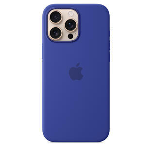 iPhone 16 Pro Max Silicone Case MagSafe Ultramarin