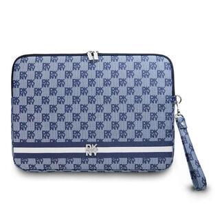 DKNY Checkered Pattern and Stripe 13/14", Blue