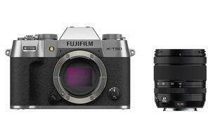 FujiFilm X-T50 body silver + XF 16-50 mm