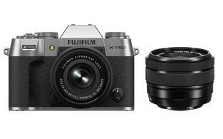 FujiFilm X-T50 body silver + XF 15-45 mm