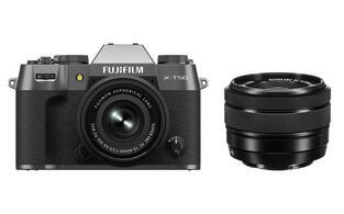 FujiFilm X-T50 body gray + XF 15-45 mm