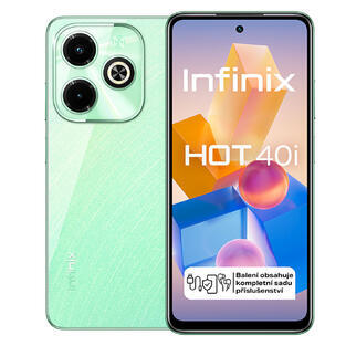 Infinix Hot 40i 128+4GB Starfall Green