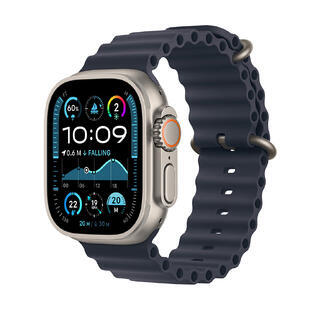 Apple Watch Ultra 2 49mm Natural Titan, Navy Ocean