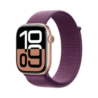 Apple Watch S10 Cell 46mm R.Gold, Plum Sport L.