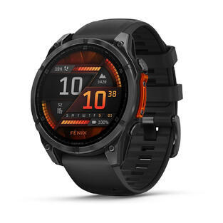 Garmin fenix 8 47mm,AMOLED,Glass,SlGr Steel/Blc SB