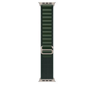 Apple 49mm Alpine Loop S Natural Titan Dark Green