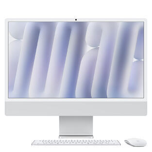 iMac 24" 4.5K, M4 8-CPU/8-GPU/16GB/256GB/Silver