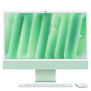 iMac 24" 4.5K, M4 8-CPU/8-GPU/16GB/256GB/Green