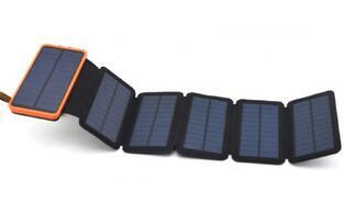 BOT Solární powerbanka SP1 6 panelů 20000mAh černá
