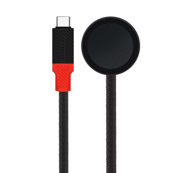 Tactical Recce 3:20 kabel Apple Watch Black/Red1