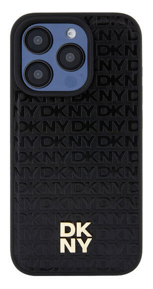 DKNY Repeat Pattern Stack Logo iPhone 15 Pro Max,B1