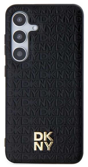 DKNY Repeat Pattern Stack Logo Galaxy S24+, Black1