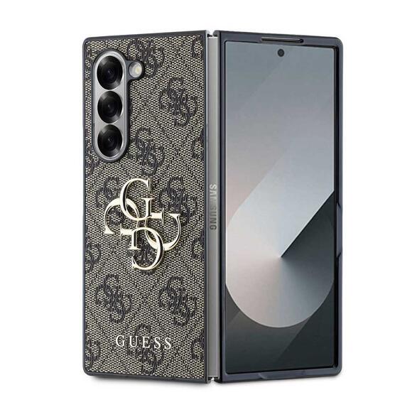 Guess 4G Metal Logo Case Sam. Galaxy Z Fold6,Brown1