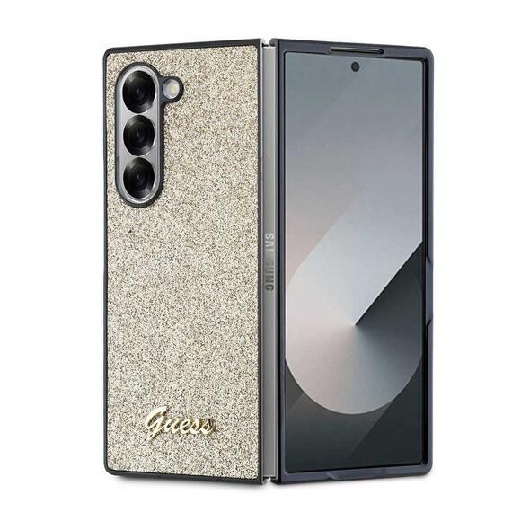 Guess PC/TPU Glitter Flakes Galaxy Z Fold6, Gold1