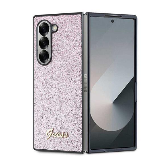 Guess PC/TPU Glitter Flakes Galaxy Z Fold6, Pink1