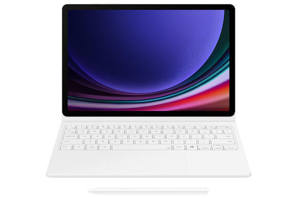 Samsung Book Cover Keyboard Tab S9/S9 FE, White1