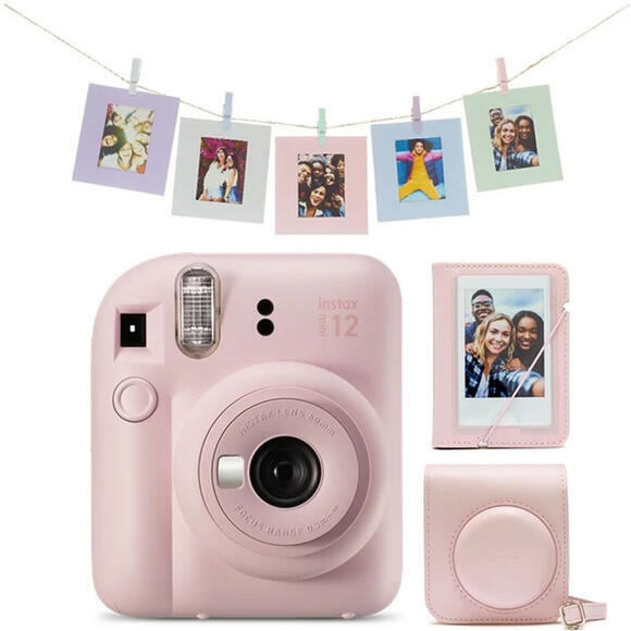 Fujifilm Instax Mini 12 MegaPack Blossom Pink+film1