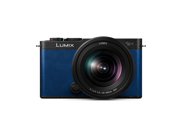 Panasonic LUMIX S9 blue + Lumix 20-60mm f/3.5-5.61