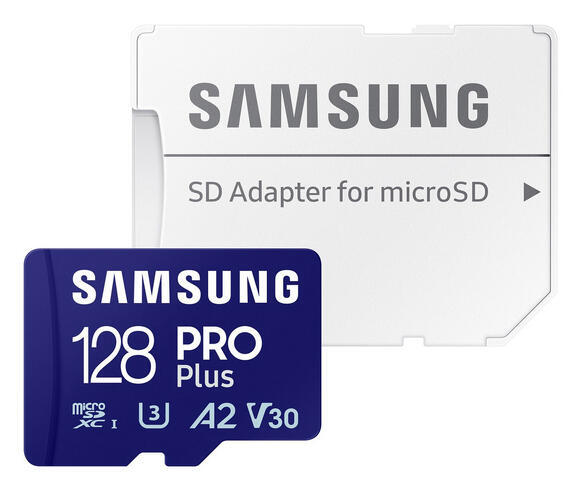 Samsung micro SDXC 128GB PRO Plus + SD adaptér1