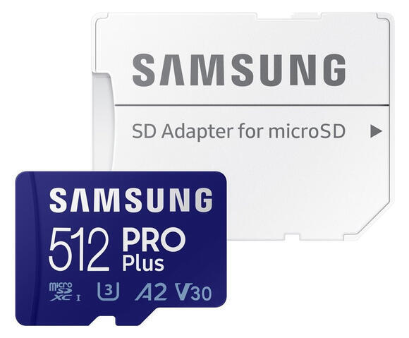 Samsung micro SDXC 512GB PRO Plus + SD adaptér1