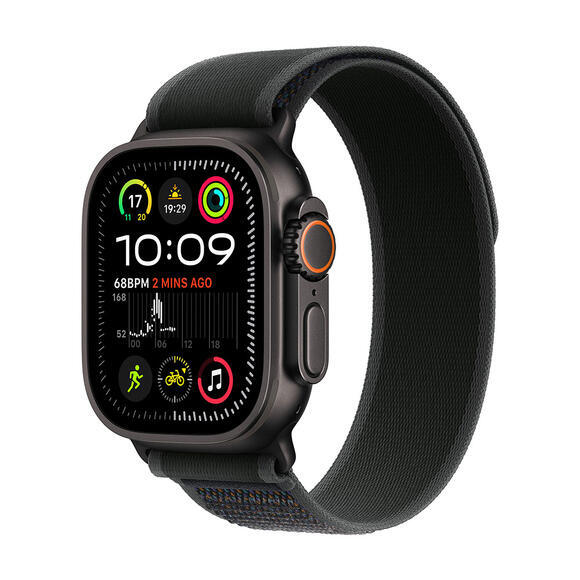 Apple Watch Ultra 2 49mm Black Titan, Black Trail, S/M1