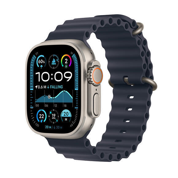 Apple Watch Ultra 2 49mm Natural Titan, Navy Ocean1