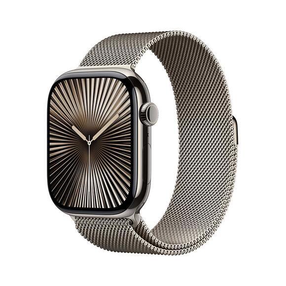 Apple Watch S10 Cell 46mm Natural Titan, Natural Milanese, S/M1