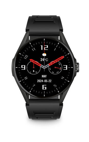 Chytré hodinky ALIGATOR Watch AMOLED, černé1