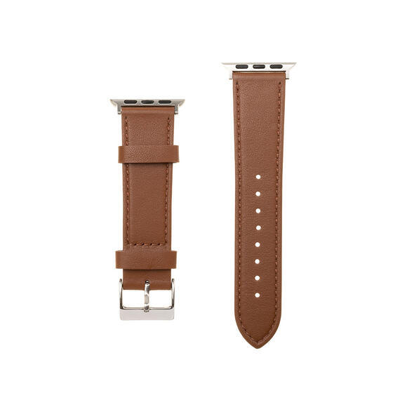 FIXED Leather Strap pro Apple 42/44/45/49mm, Brown1