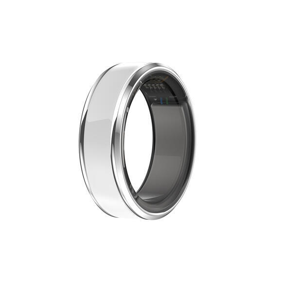 Prsten CUBE1 Smart Ring bílý vel. 8 (18,4 mm)1