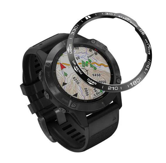 Ochranný hliníkový kryt lunety pro Garmin Fenix 7x2