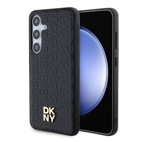 DKNY Repeat Pattern Stack Logo S. Galaxy S24,Black2