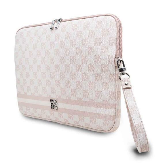 DKNY Checkered Pattern and Stripe 13/14", Pink2