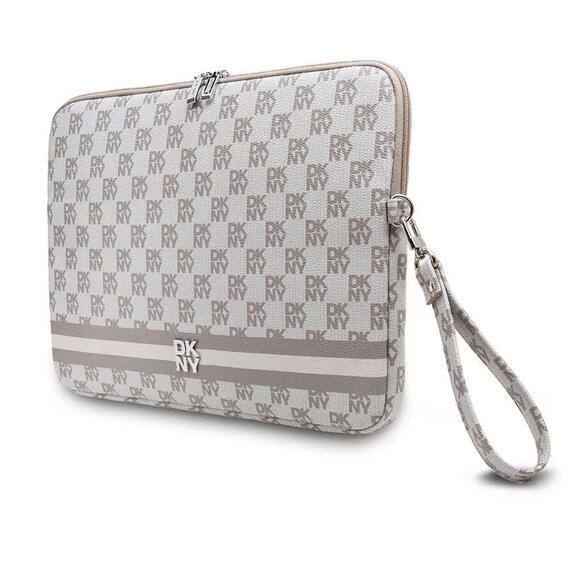 DKNY Checkered Pattern and Stripe 15/16", Beige2