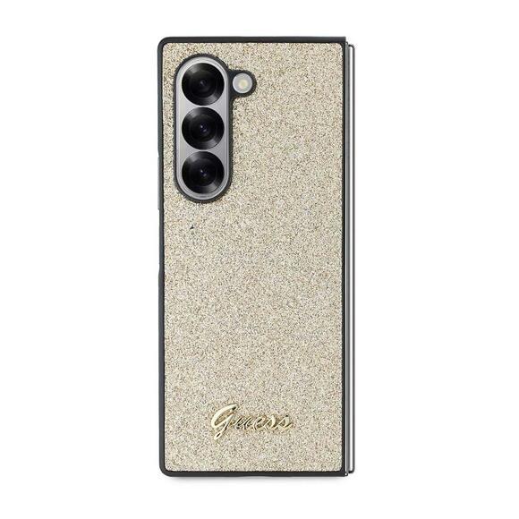 Guess PC/TPU Glitter Flakes Galaxy Z Fold6, Gold2