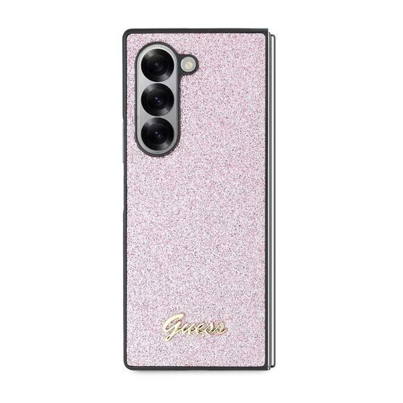 Guess PC/TPU Glitter Flakes Galaxy Z Fold6, Pink2