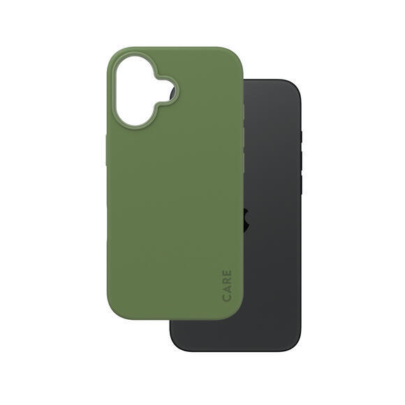 PanzerGlass Care iPhone 16 MagSafe Fearless Green2