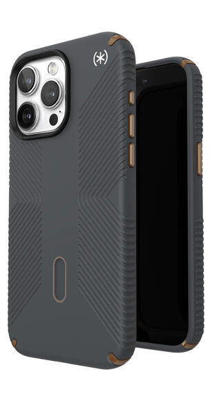 speck Presidio2 Grip + CL Case iPhone 15 Pro Max, Grey2