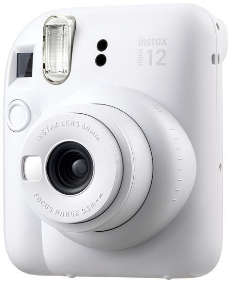 Fujifilm Instax Mini 12 Mega Pack Clay White+film2