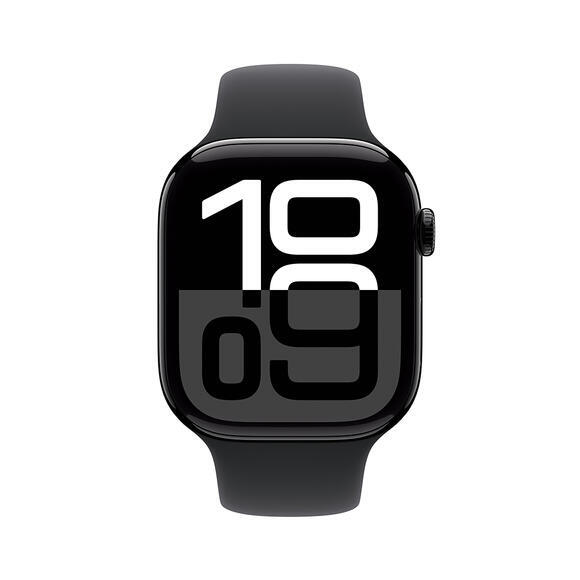 Apple Watch Series 10 42mm Jet Black, Black SB, S/M2