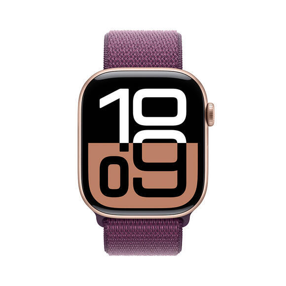 Apple Watch S10 Cell 42mm Rose Gold, Plum Sport L2