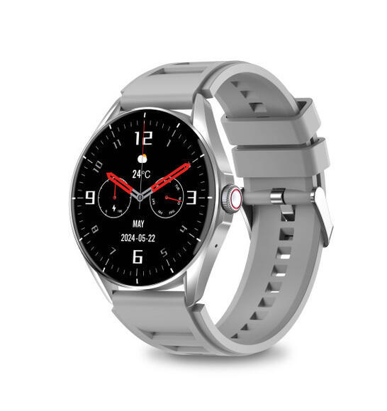 Chytré hodinky ALIGATOR Watch AMOLED, stříbrné2