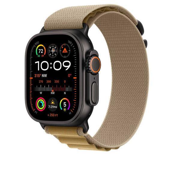 Apple 49mm Alpine L. - S Black Natural Titan, Tan2