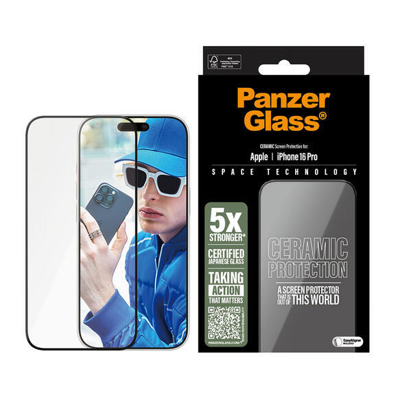 PanzerGlass Ceramic Apple iPhone 16 Pro3