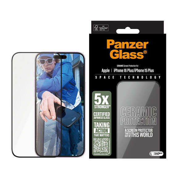 PanzerGlass Ceramic Apple iPhone 16 Plus3