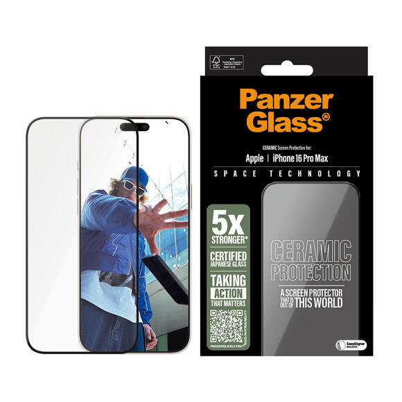 PanzerGlass Ceramic Apple iPhone 16 Pro Max3