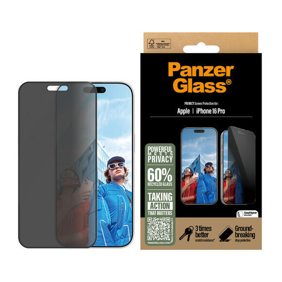 PanzerGlass Privacy Apple iPhone 16 Pro3